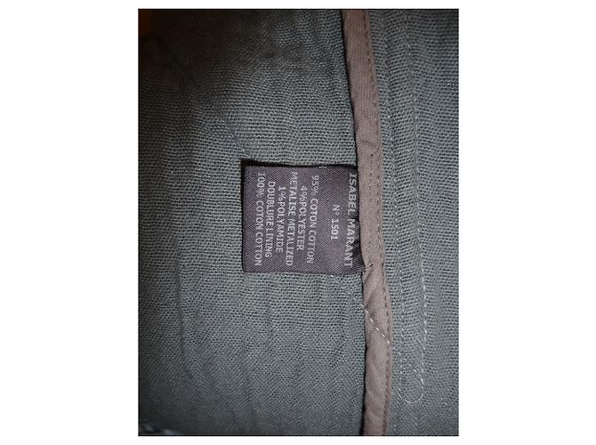 Lurex-Jacke von Peru Isabel Marant Silber Metallisch Hellblau - Ansicht 8
