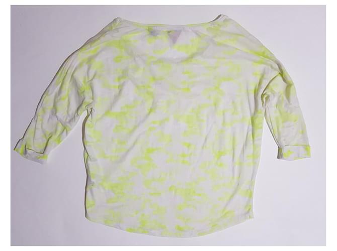 Camicetta Maison Scotch Bianca e Verde Cotone Bianco - vista 3
