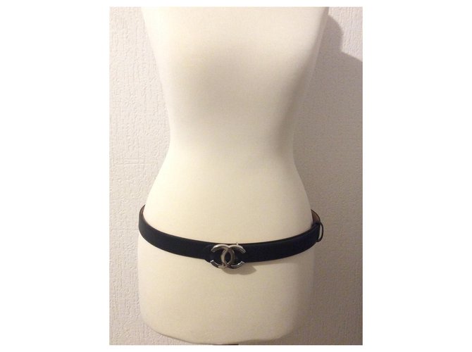 Chanel Cinturones Negro - vista 2