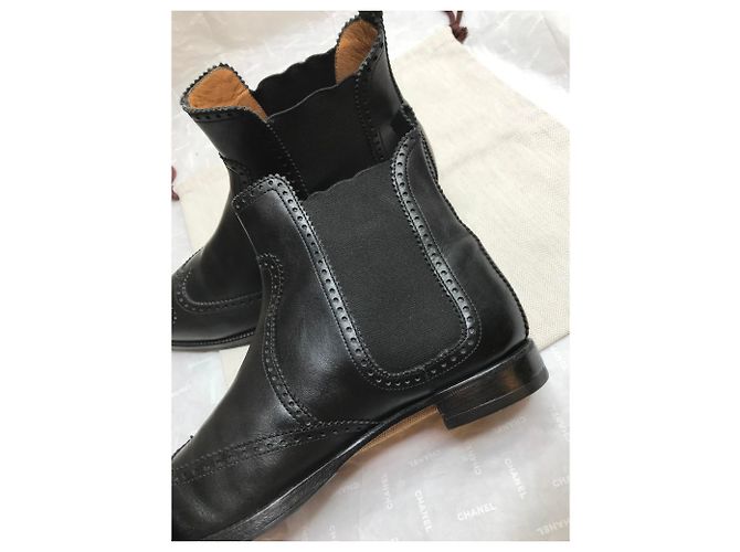 Hermès Stivaletti neri Brighton Nero - vista 14