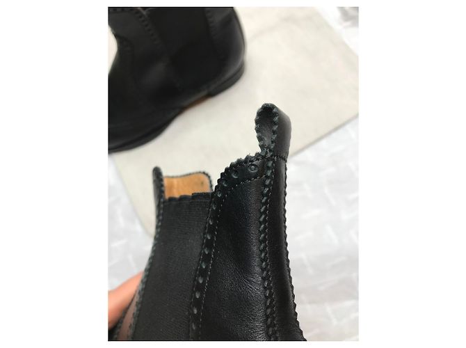 Hermès Stivaletti neri Brighton Nero - vista 15