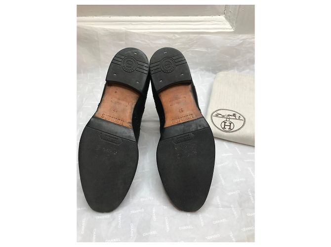 Hermès Stivaletti neri Brighton Nero - vista 9