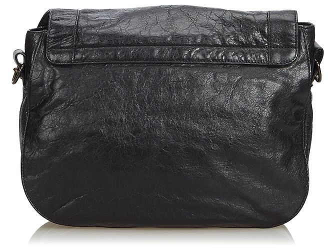Borsa a tracolla classica Balenciaga nera Motocross classica - vista 3