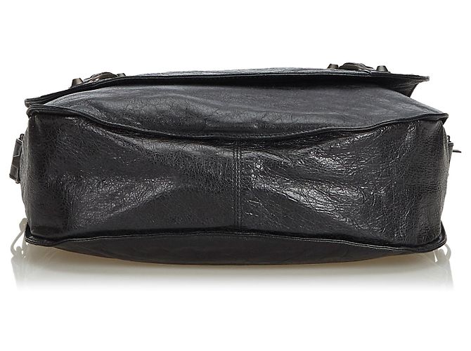 Borsa a tracolla classica Balenciaga nera Motocross classica - vista 4