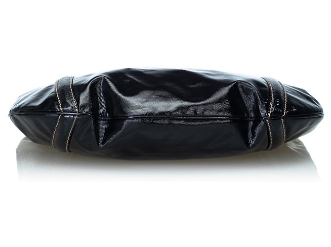 Cartella Britt in pelle nera Gucci - vista 4