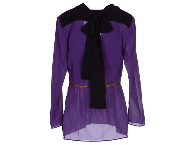 Prada silk blouse - New with tags Purple - view 2