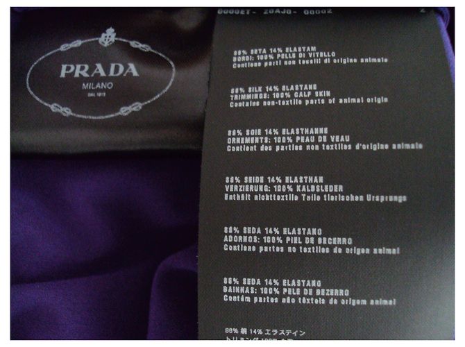 Prada silk blouse - New with tags Purple - view 6