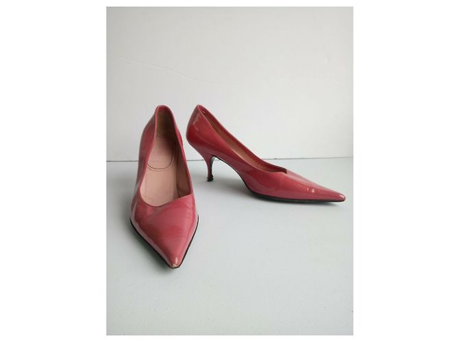 Miu Miu Stilettos aus rosa Lackleder Gr. 37 Pink - Ansicht 3