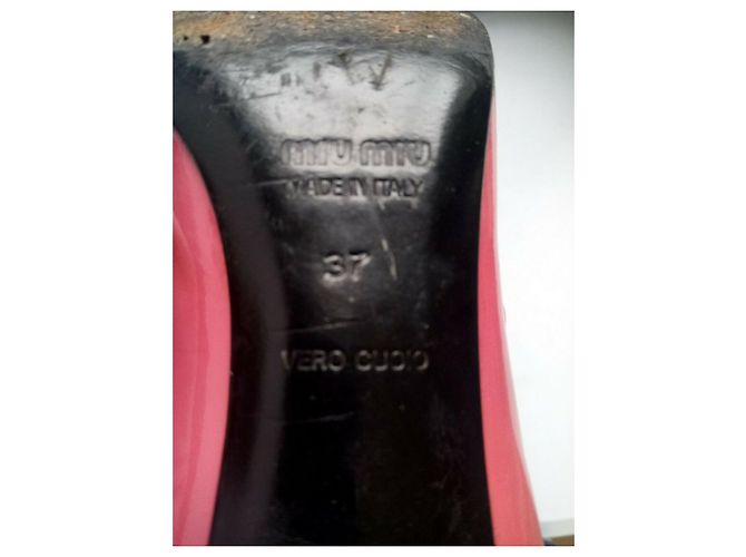 Miu Miu Stilettos aus rosa Lackleder Gr. 37 Pink - Ansicht 7