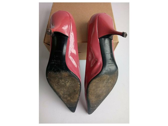 Miu Miu Stilettos aus rosa Lackleder Gr. 37 Pink - Ansicht 8