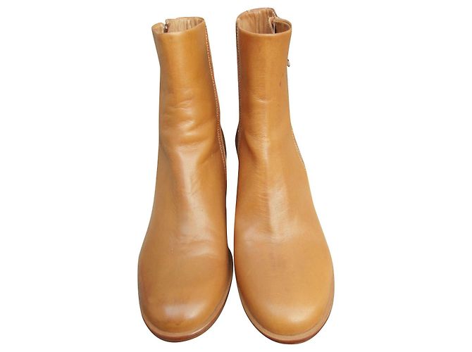 Rag & Bone Lederstiefel caramel Größe 36 Karamell - Ansicht 2