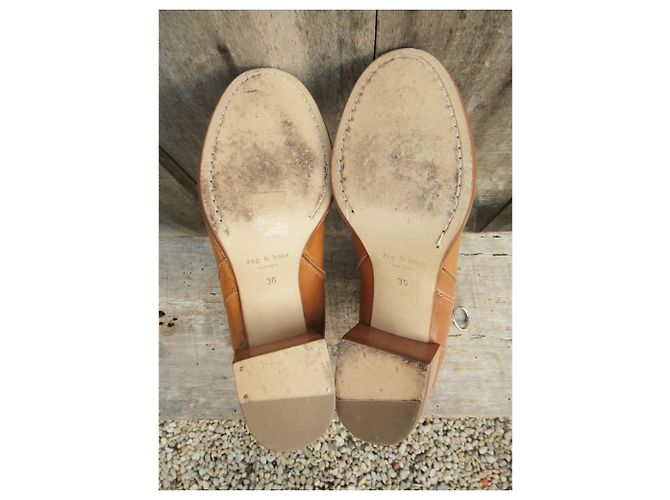 Rag & Bone Lederstiefel caramel Größe 36 Karamell - Ansicht 6