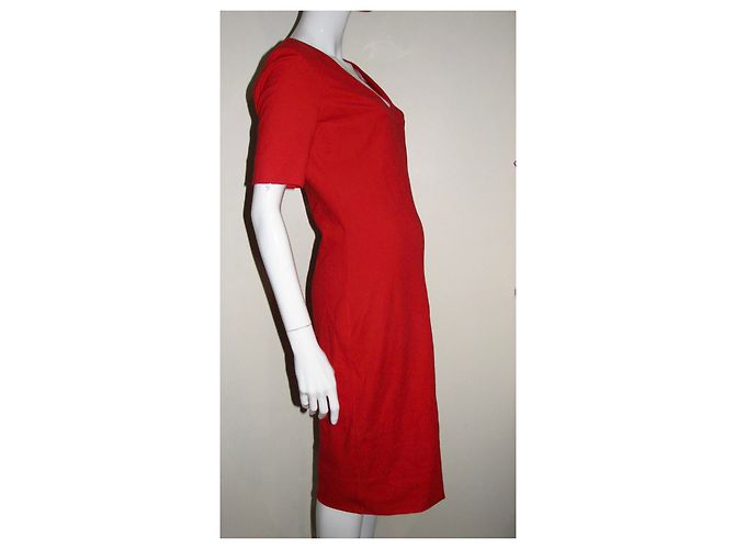 Diane Von Furstenberg Alegra Kleid Rot - Ansicht 4