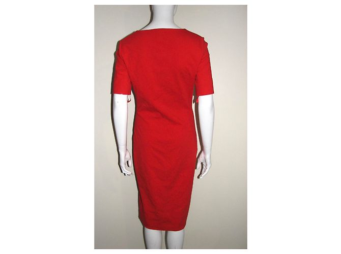 Diane Von Furstenberg Alegra Kleid Rot - Ansicht 5