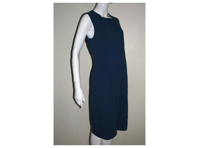 Diane Von Furstenberg Alexandria Midikleid Blau - Ansicht 3