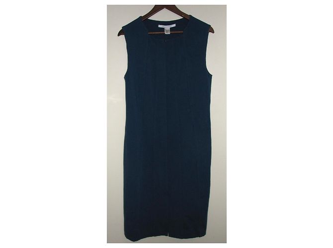 Diane Von Furstenberg Alexandria Midikleid Blau - Ansicht 5