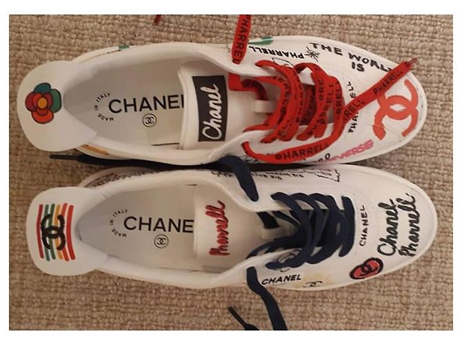 Collaborazione di CHANEL x PHARRELL Bianco - vista 5