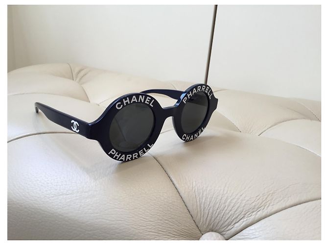 Occhiali da sole unisex CHANEL x PHARRELL Blu navy - vista 3
