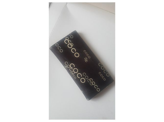 Portfolio chanel coco edición limitada Negro Marrón oscuro - vista 2