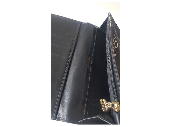 Portfolio chanel coco edición limitada Negro Marrón oscuro - vista 4