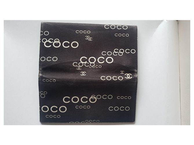Portfolio chanel coco edición limitada Negro Marrón oscuro - vista 5