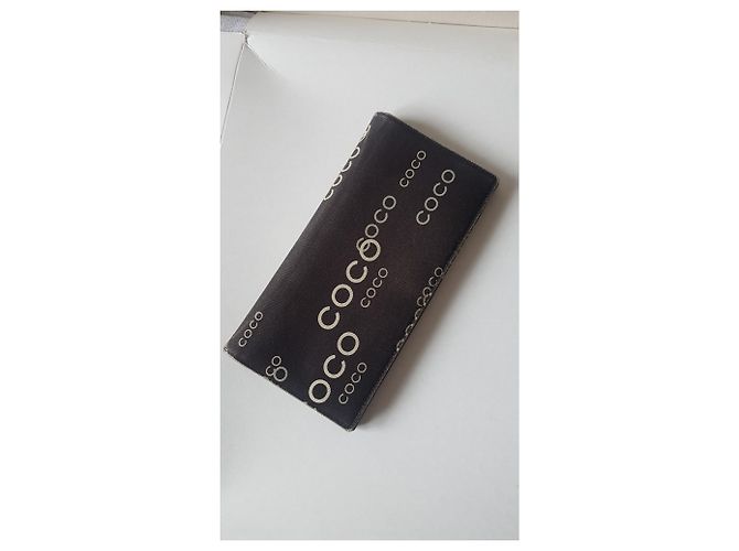 Portfolio chanel coco edición limitada Negro Marrón oscuro - vista 6
