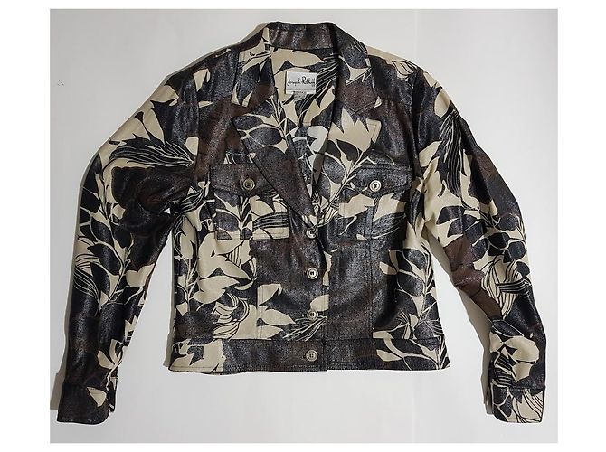 Autre Marque Blazer Joseph Ribkoff de lino Multicolor - vista 2