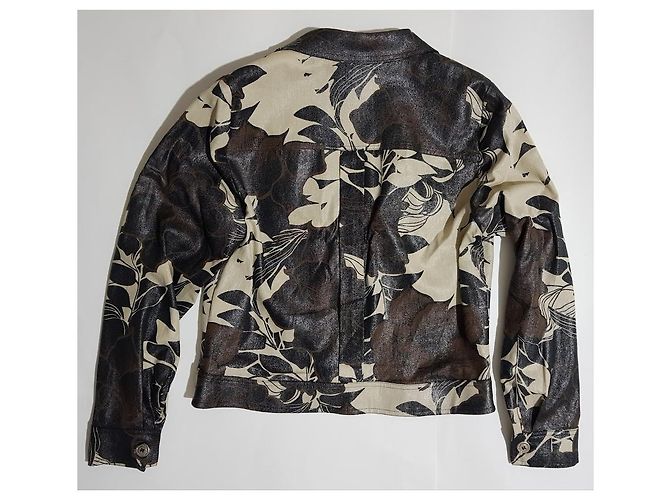 Autre Marque Blazer Joseph Ribkoff de lino Multicolor - vista 4