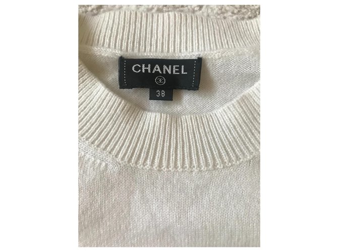 Chanel La Pausa Sweater Weiß - Ansicht 2