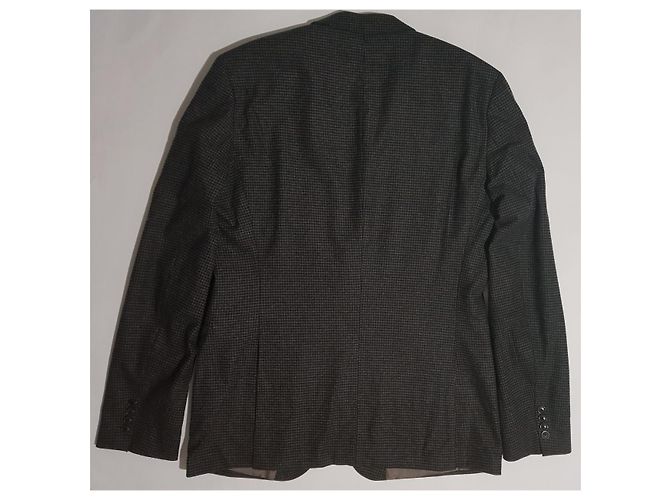 Blazer Burberry London Samford Slim Fit Gris - vista 2