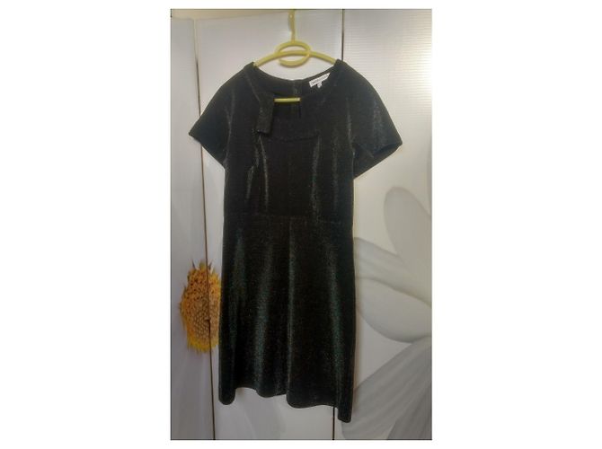Vestido sem mangas See by Chloé comprimento médio de lã Multicor - vista 3