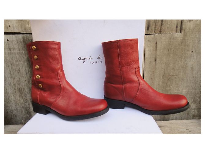 Agnès b. Botas de agnes b. Condición de menta - vista 4