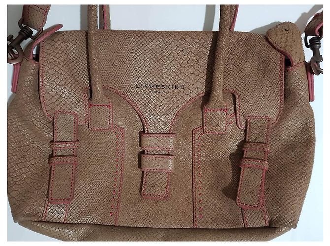 Liebeskind Berlin Handtaschen Mehrfarben Beige Koralle - Ansicht 3