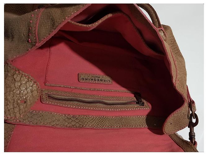 Liebeskind Berlin Handtaschen Mehrfarben Beige Koralle - Ansicht 6