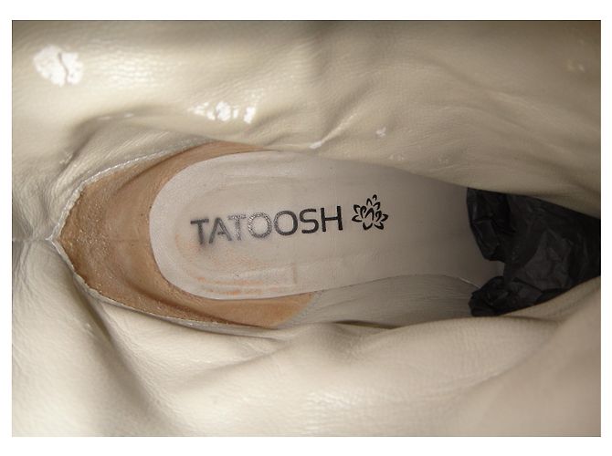 stivali con borchie Tatoosh Beige - vista 3