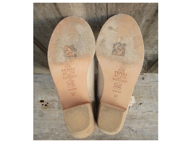 stivali con borchie Tatoosh Beige - vista 7
