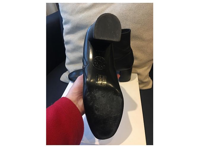 Botas de piel negra Bimba & Lola Talla 39 Negro - vista 5