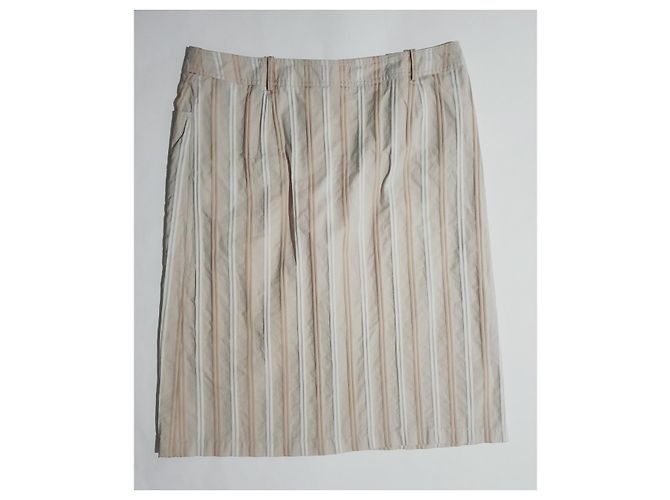 Gonna a righe in cotone Aigner Multicolore - vista 2