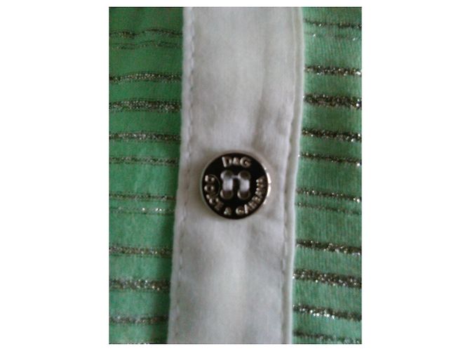 DOLCE & GABBANA Polo en Algodón Verde - vista 5
