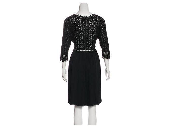 Diane Von Furstenberg DvF-Spitzenkleid Ronette Schwarz - Ansicht 3