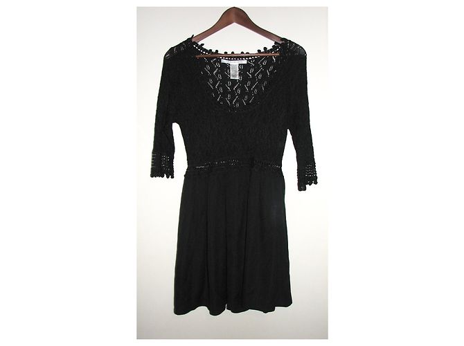 Diane Von Furstenberg DvF-Spitzenkleid Ronette Schwarz - Ansicht 4