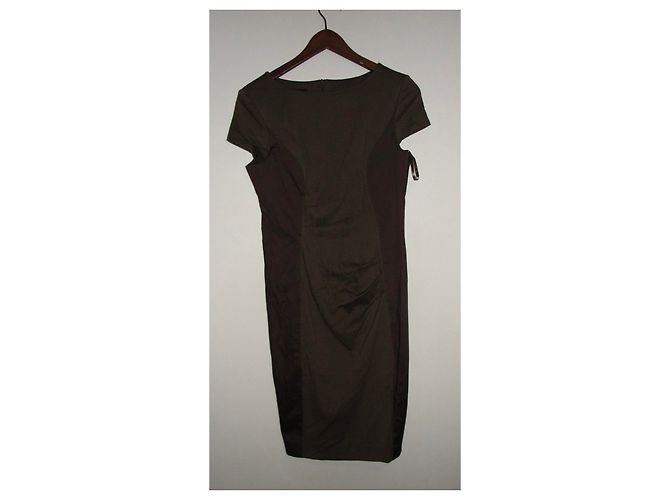 Escada Atemberaubendes minimalistisches Kleid Braun - Ansicht 5