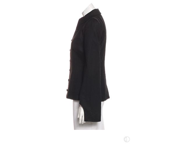 Alexander Mcqueen Jacke !! Atemberaubend einzigartig Schwarz - Ansicht 3