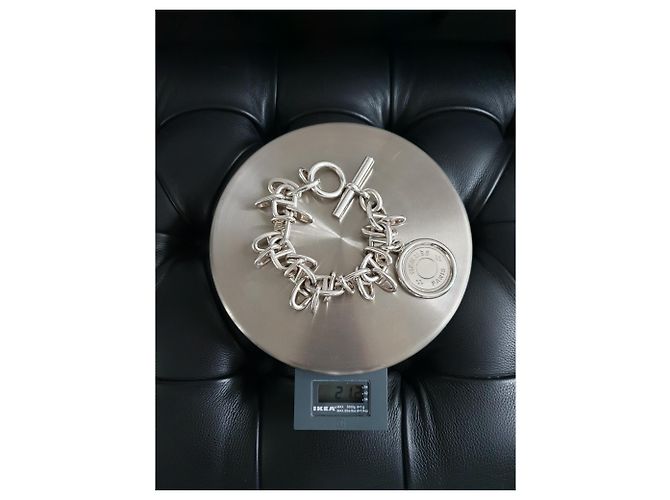 Hermès Tintamarre Saddle Nail Plata - vista 6