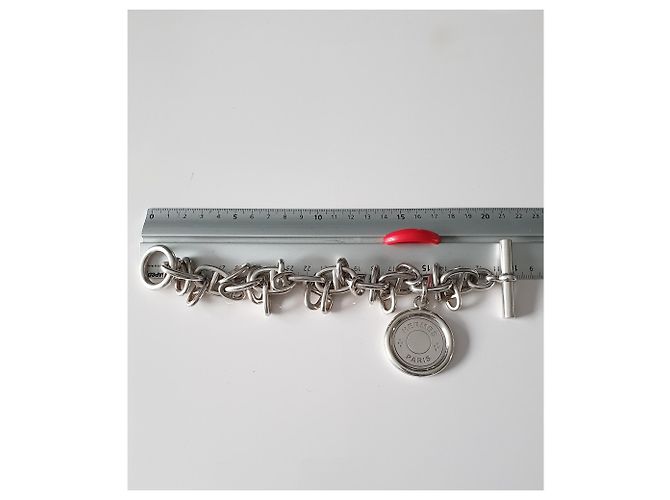 Hermès Tintamarre Saddle Nail Plata - vista 7
