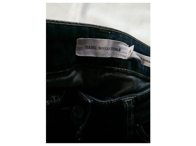 Vaqueros Azules Isabel Marant Etoile Destroyed - vista 3