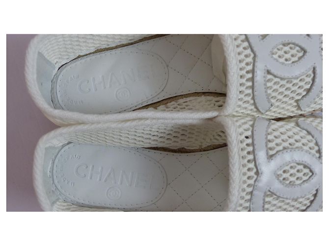 Chanel Espadrilles White - view 6