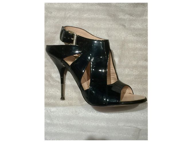 Sandali Giuseppe Zanotti in vernice nera Nero - vista 2