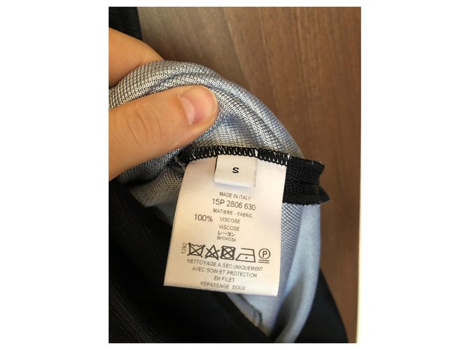 Vestido Givenchy Negro de Rayón - vista 5