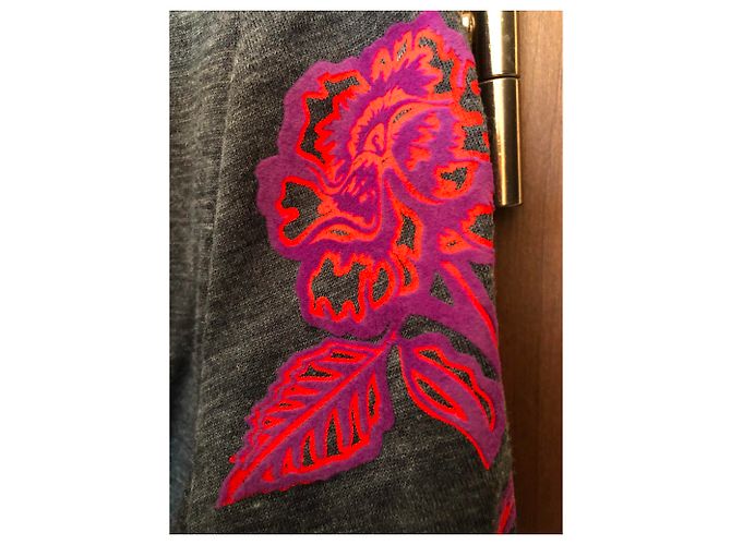 Just Cavalli Kleid grau aus Polyester - Ansicht 7